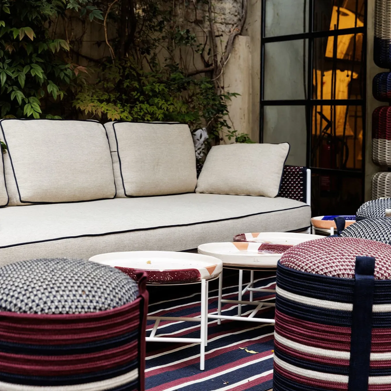 Pouf da esterno Phanteon di Antonio Marras #2