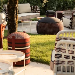 Pouf da esterno Phanteon di Antonio Marras #1