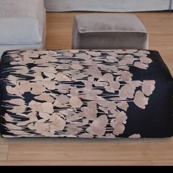 Pouf in seta Golden Tulip