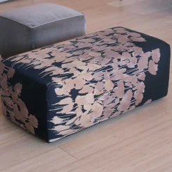 Pouf in seta Golden Tulip