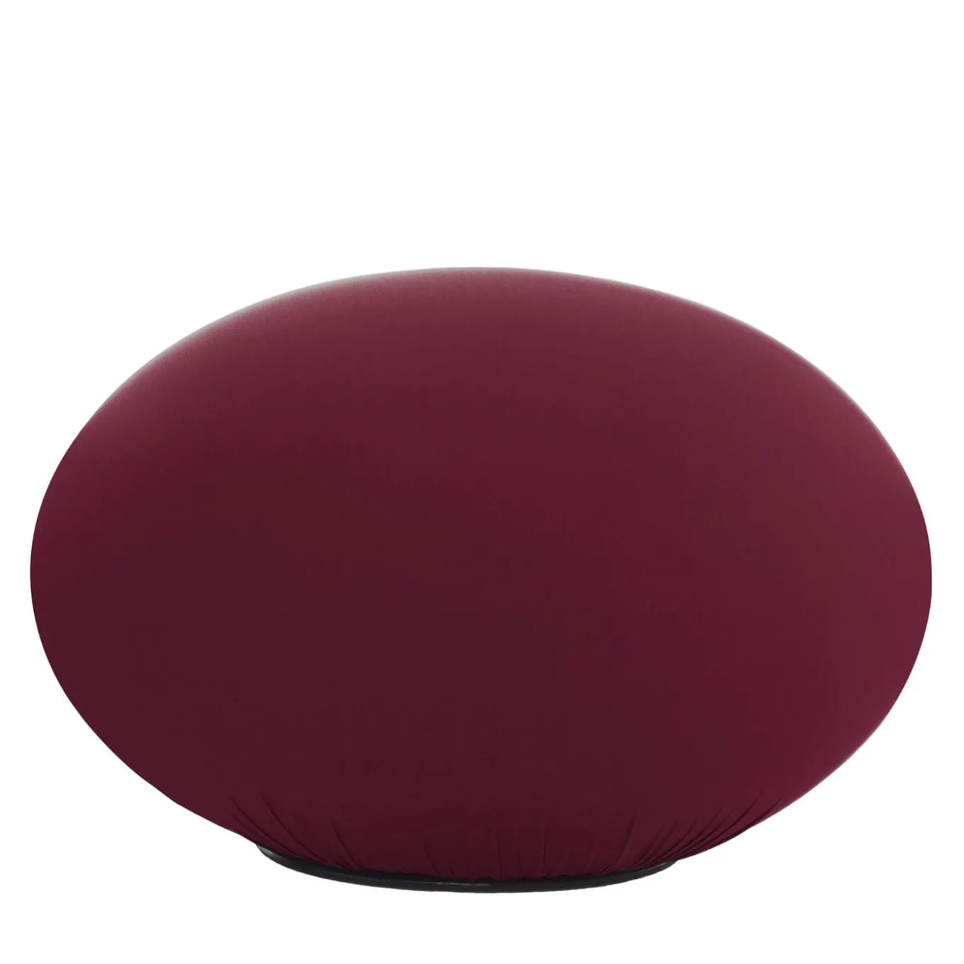 Pouf Tato in tessuto tecnico bordeaux