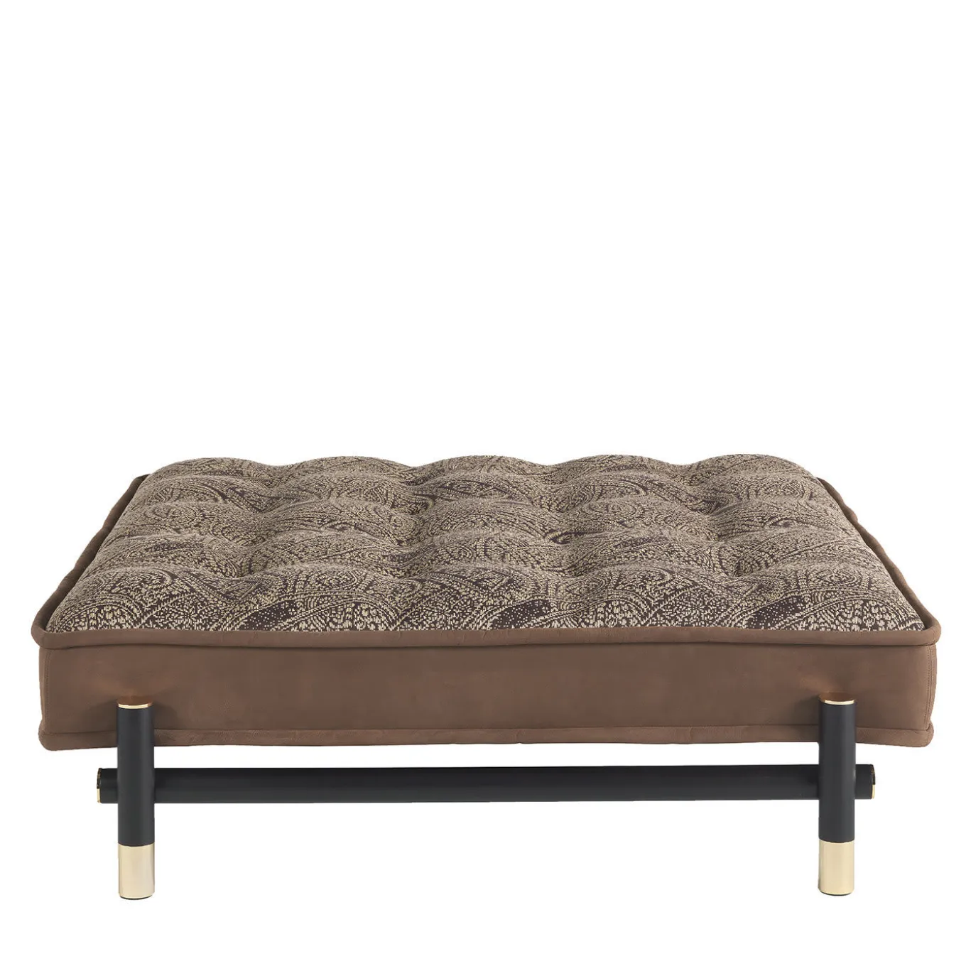Pouf Woodstock marrone