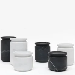 Pyxis Vaso grande bianco Michelangelo di Ivan Colominas