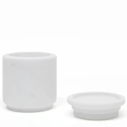 Pyxis Vaso medio bianco Michelangelo di Ivan Colominas
