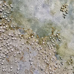 Quadro Materico Linea di Confine in Resina