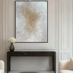 Quadro Materico Scie nel Deserto in Resina