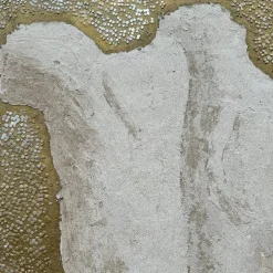 Quadro Materico Statua Classica Beige in resina