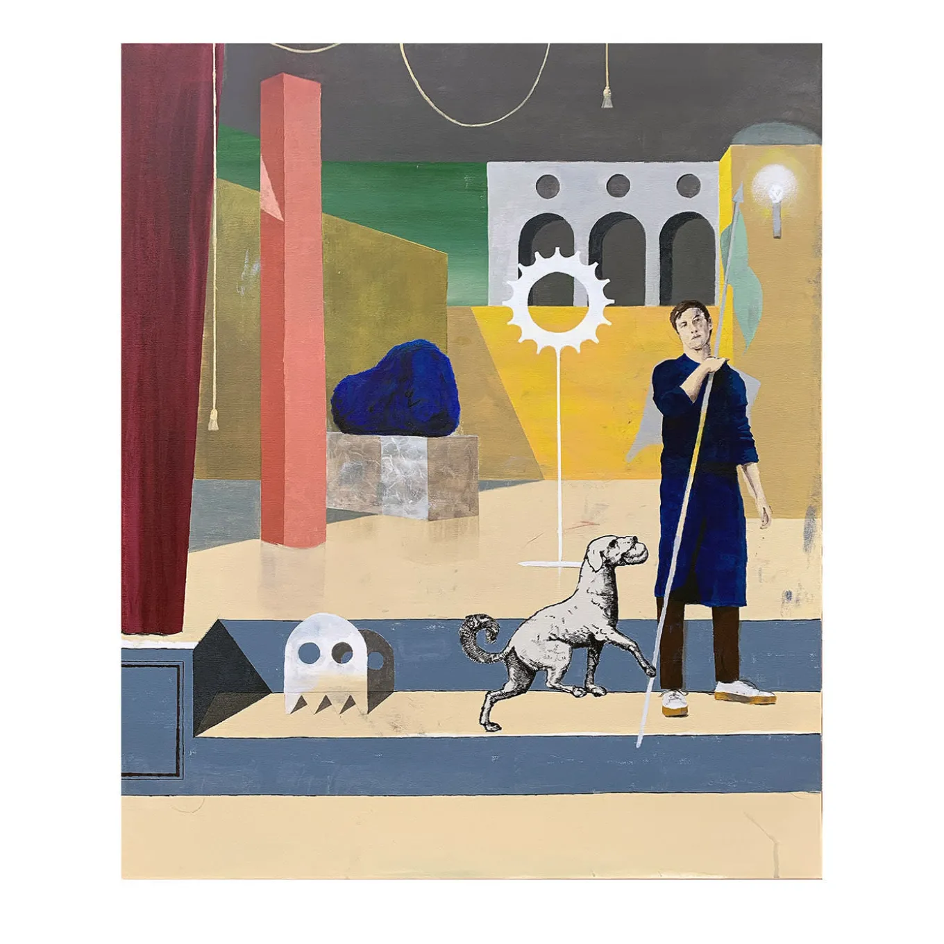 Quel Tempo Acrilico su tela