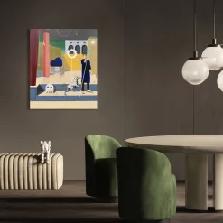 Quel Tempo Acrilico su tela