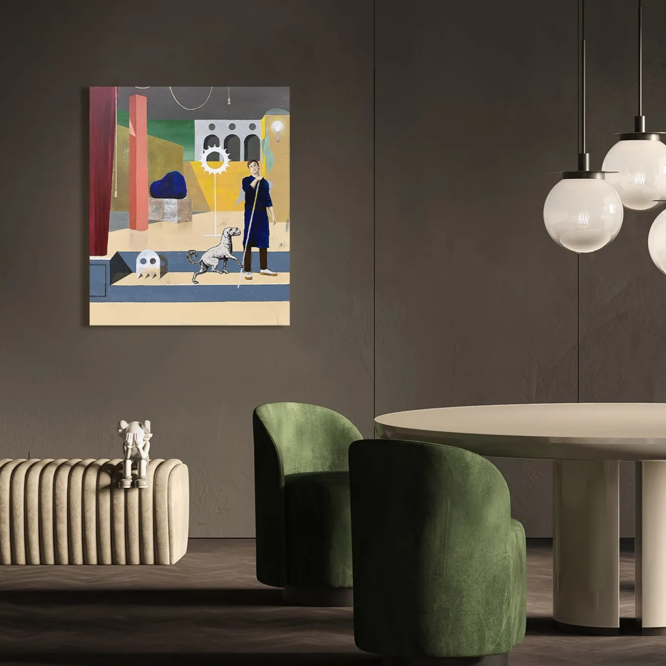 Quel Tempo Acrilico su tela