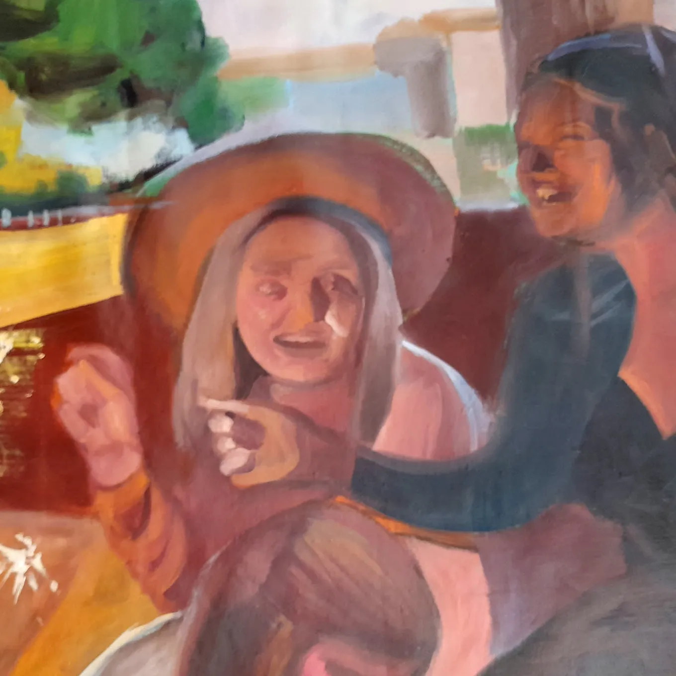 Quinta del Foro Olio su tela