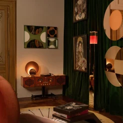 Radiofonografo in ciliegio RR226 di Achille & Pier Giacomo Castiglioni