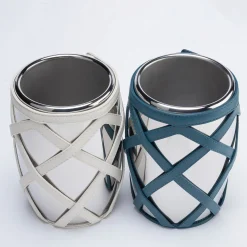 Raffreddatore per vino isolato Escher Amalfi Blue