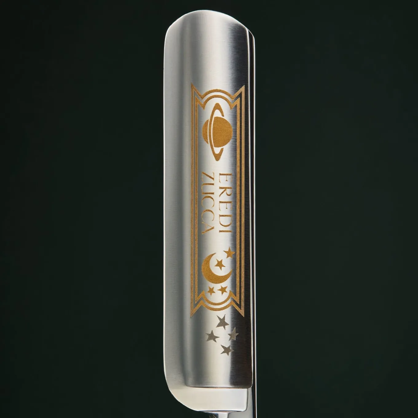 Rasoio dritto Astrale in ebano