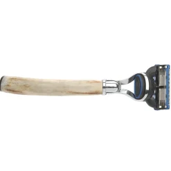 Rasoio Fusion in corno di cervo