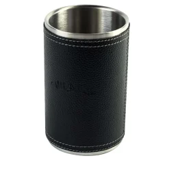 Refrigeratore per vino in metallo nero