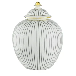 Righe Antracite Potiche