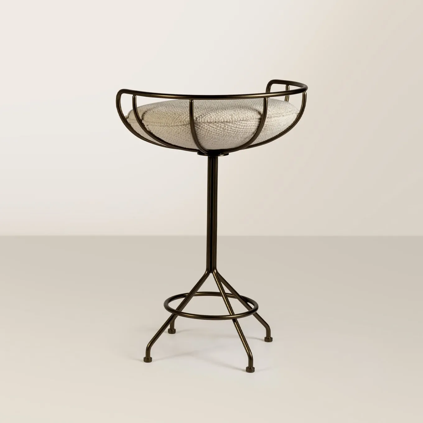 Ritorno allo sgabello Bronze White