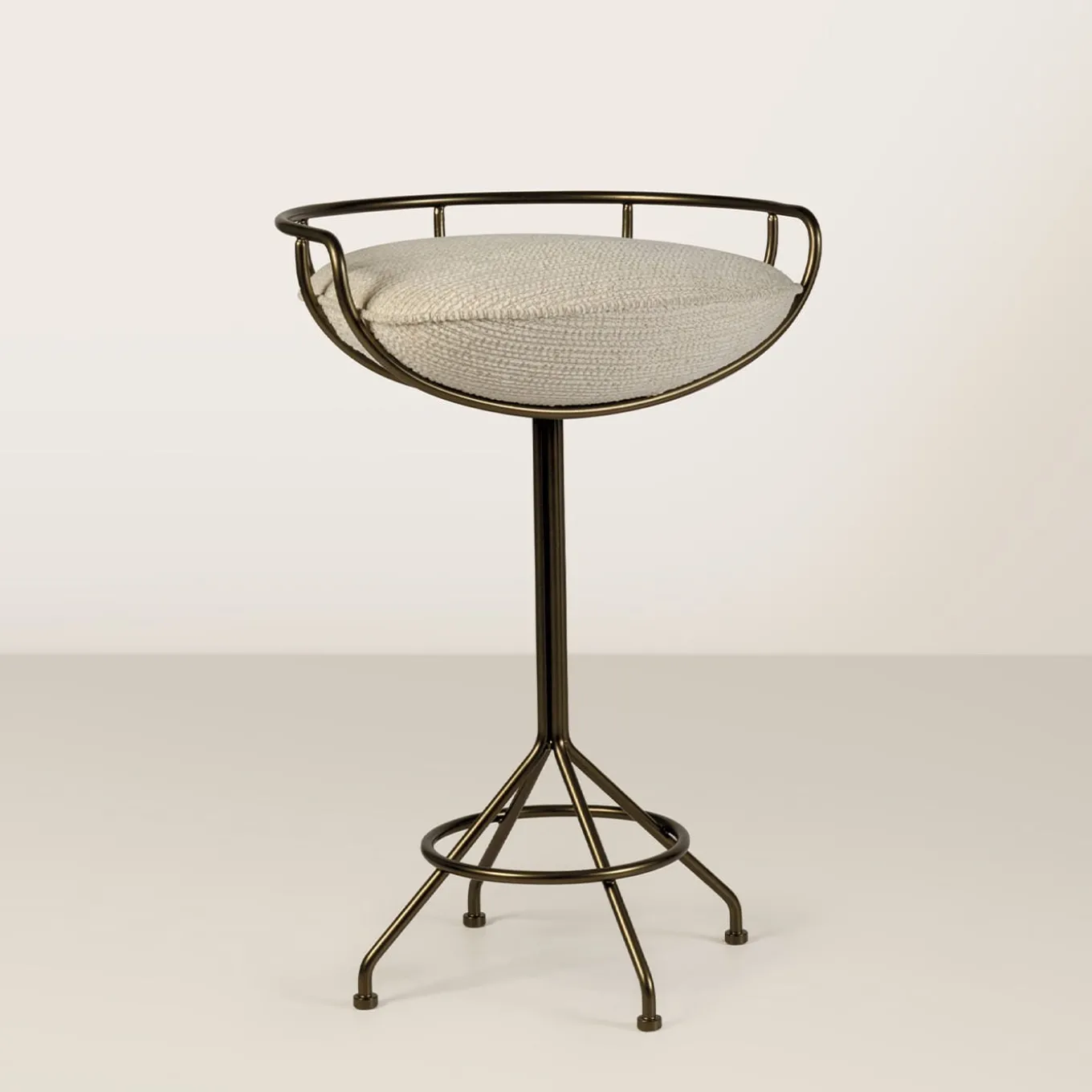 Ritorno allo sgabello Bronze White