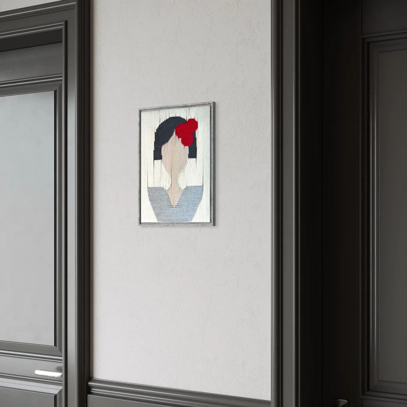 Ritratto Arazzo multicolore #4