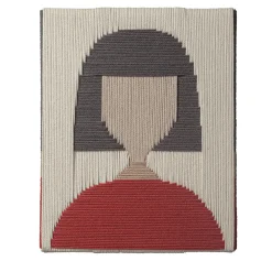 Ritratto arazzo multicolore #1