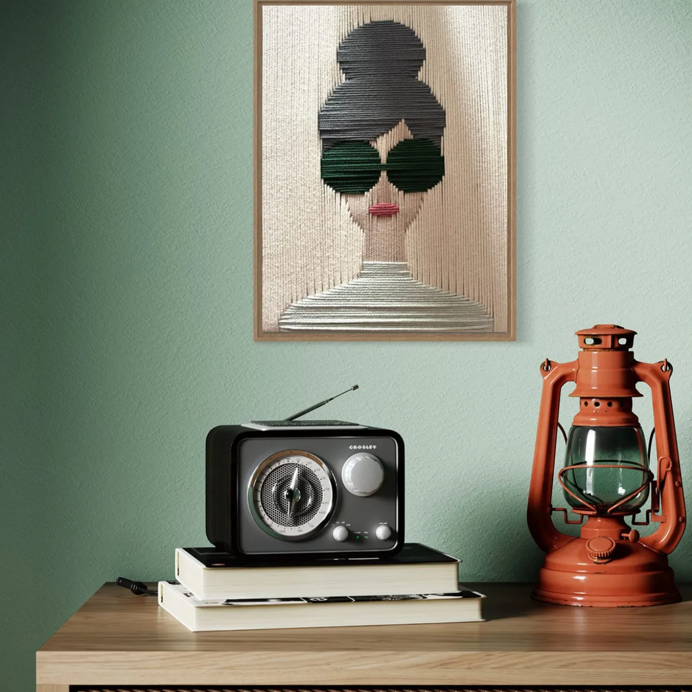 Ritratto Arazzo multicolore #3