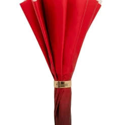 Rosa d'oro con manico in resina placcata Ombrello