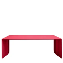 S3 Tavolo da pranzo in ferro rosso