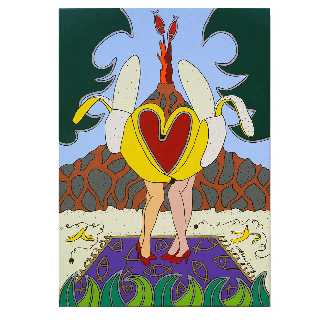 Salva la pittura di Las Palma