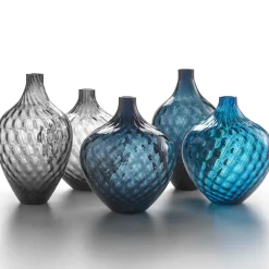 Samarcanda Vaso decorativo medio Balloton Air-Force Blue