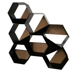 Scaffalatura modulare esagonale Ego