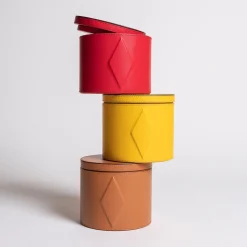 Scatola a cerchio Mini Mimosa Diamante