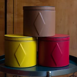 Scatola a cerchio Mini Mimosa Diamante