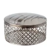SCATOLA DI COTONE FIRENZE - ARGENTO