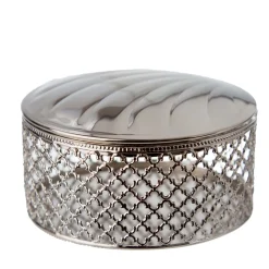 SCATOLA DI COTONE FIRENZE - ARGENTO