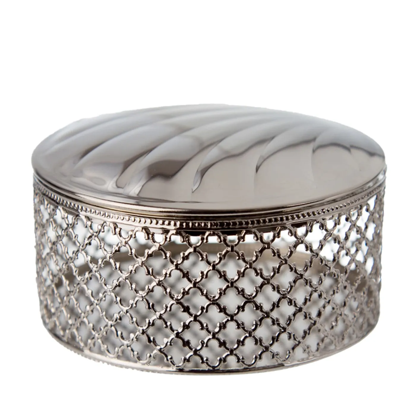 SCATOLA DI COTONE FIRENZE - ARGENTO