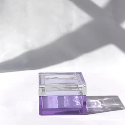 Scatola In Cristallo Palmina