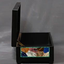 Scatola in marmo policromo Arlecchino