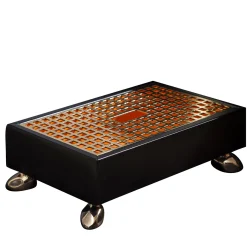 Scatola Limbor marrone scuro/arancio