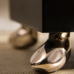 Scatola Limbor marrone scuro/arancio