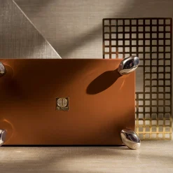 Scatola Limbor marrone/beige