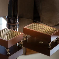 Scatola Limbor marrone/beige