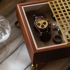 Scatola Limbor marrone/beige