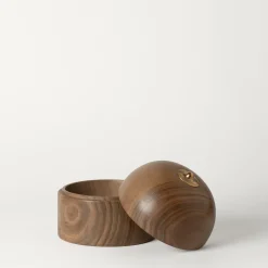 Scatola Mini in Legno di Castagno Forget-Me-Not