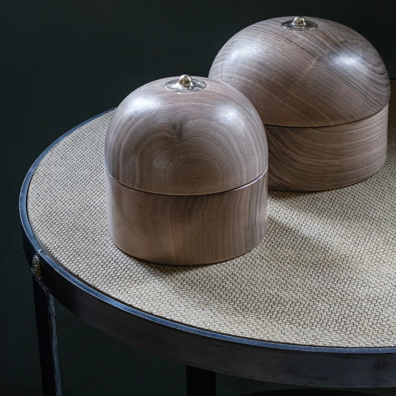 Scatola Mini in Legno di Castagno Forget-Me-Not