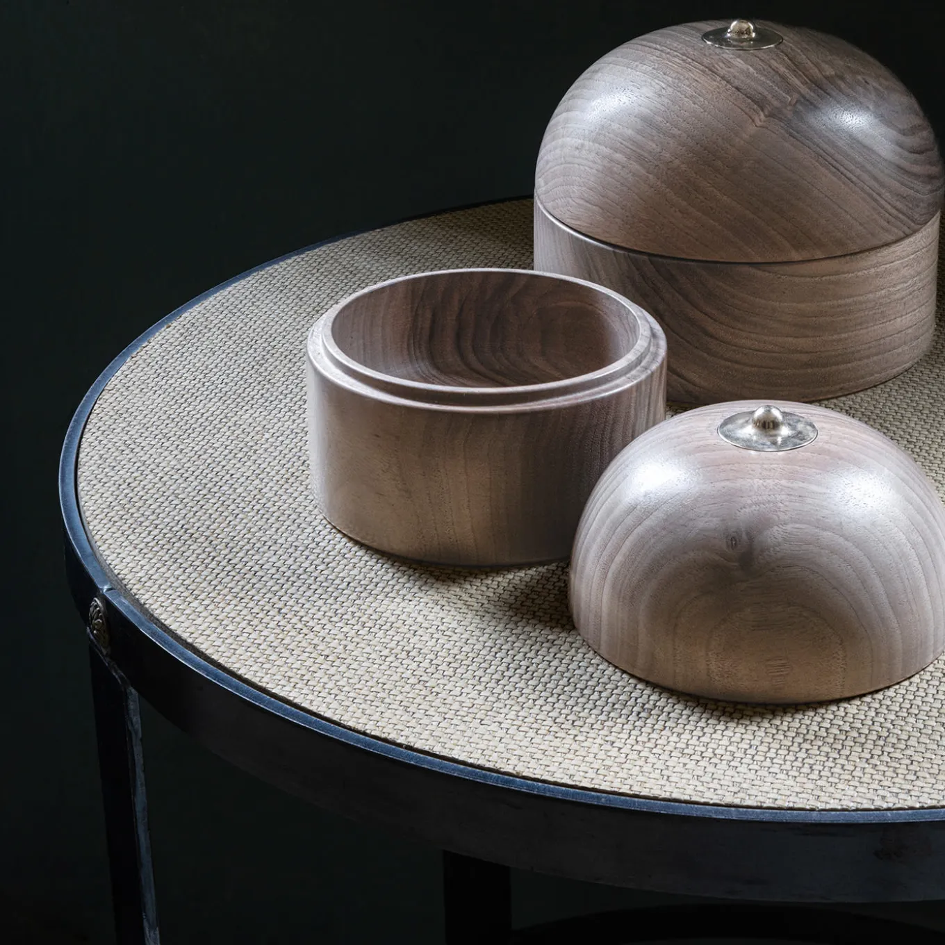 Scatola Mini in Legno di Castagno Forget-Me-Not