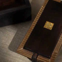 Scatola Muluc marrone scuro