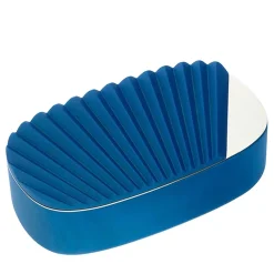 Scatola portagioie ovale blu Mini Portrait