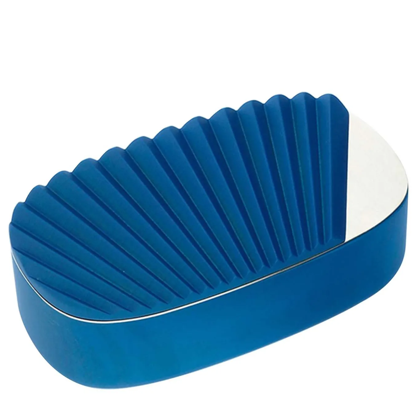 Scatola portagioie ovale blu Mini Portrait