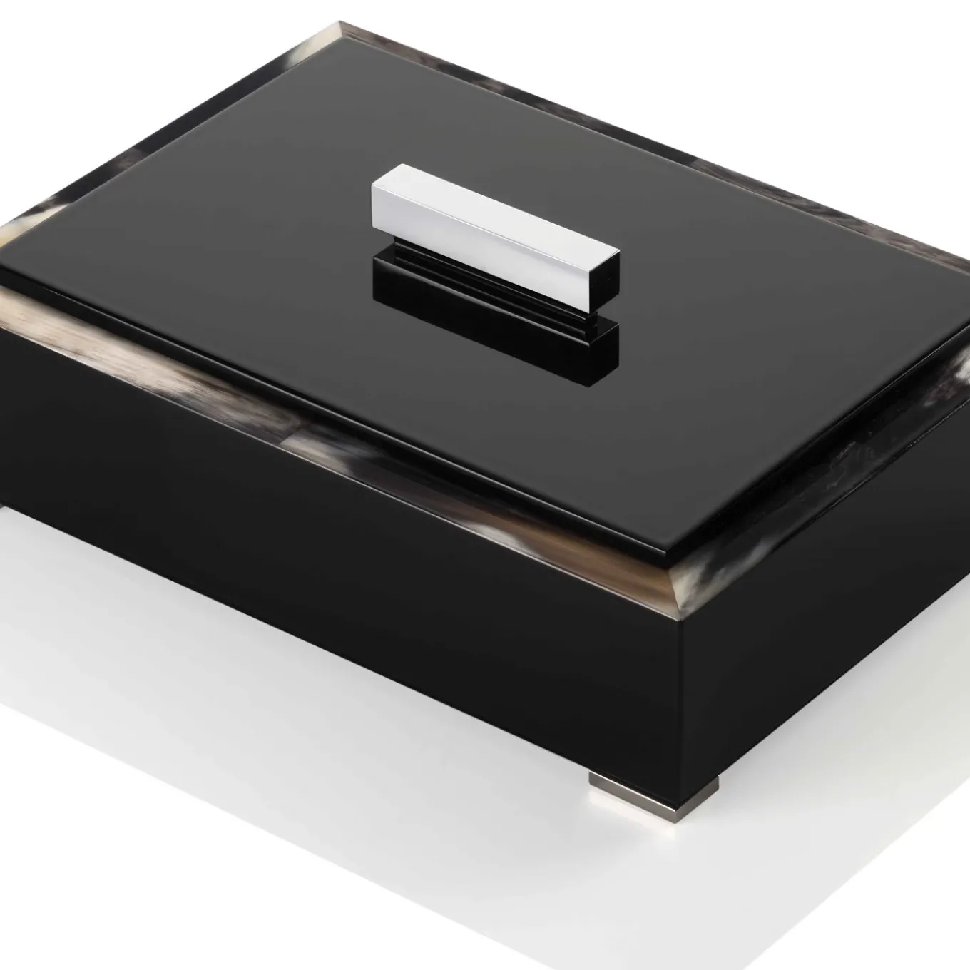 Scatola portaoggetti nera